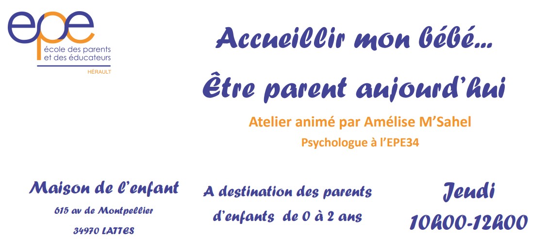 Atelier périnatalité – Lattes